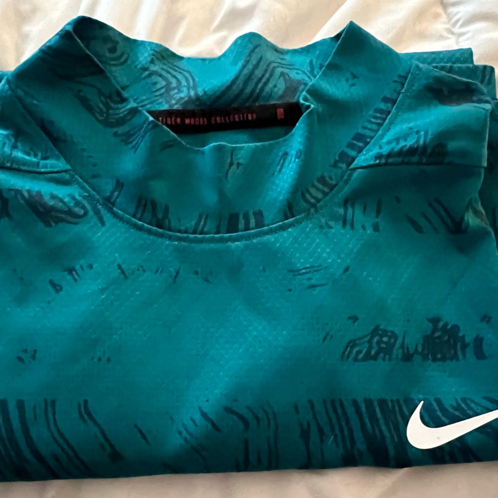 Nike Mockneck Tiger Woods Golf Shirt